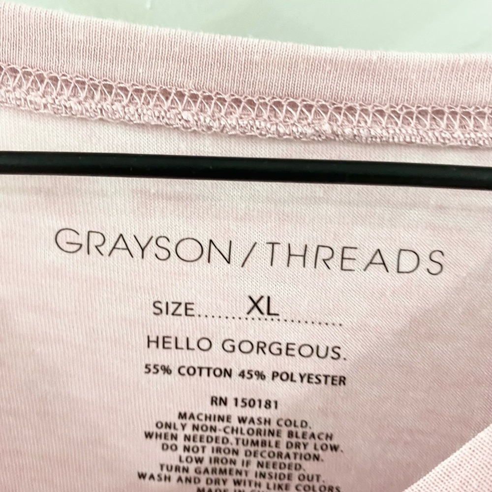 Grayson Threads Short Sleeve ‘Happy’ Tee Size Xl - image 5